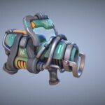 Flashball – stylized props