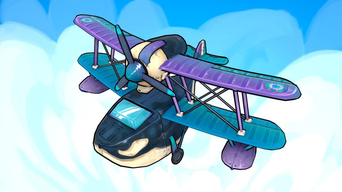 flying circus dae game art assignment 3d model