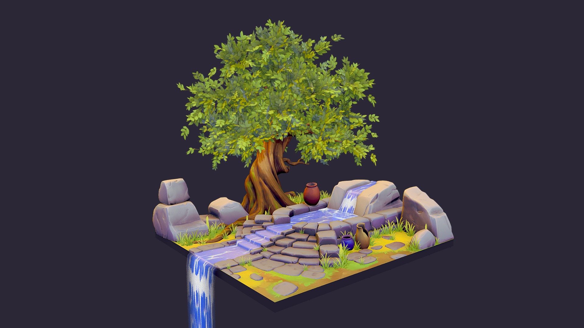 Fountain ruins