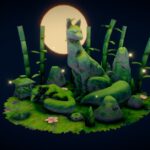 Fox Statues