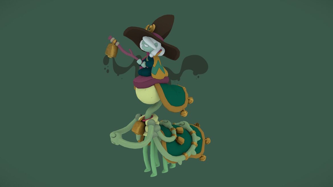 incense palanquin oc guille garcia 3d model