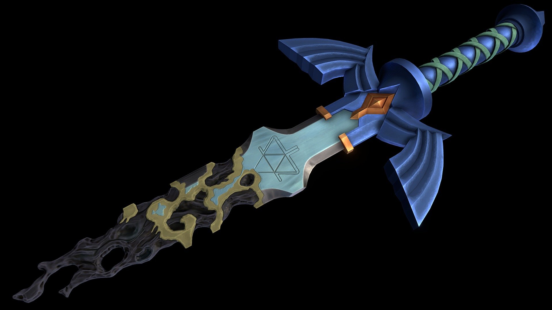 Legends of Zelda TotK – Decayed Master Sword