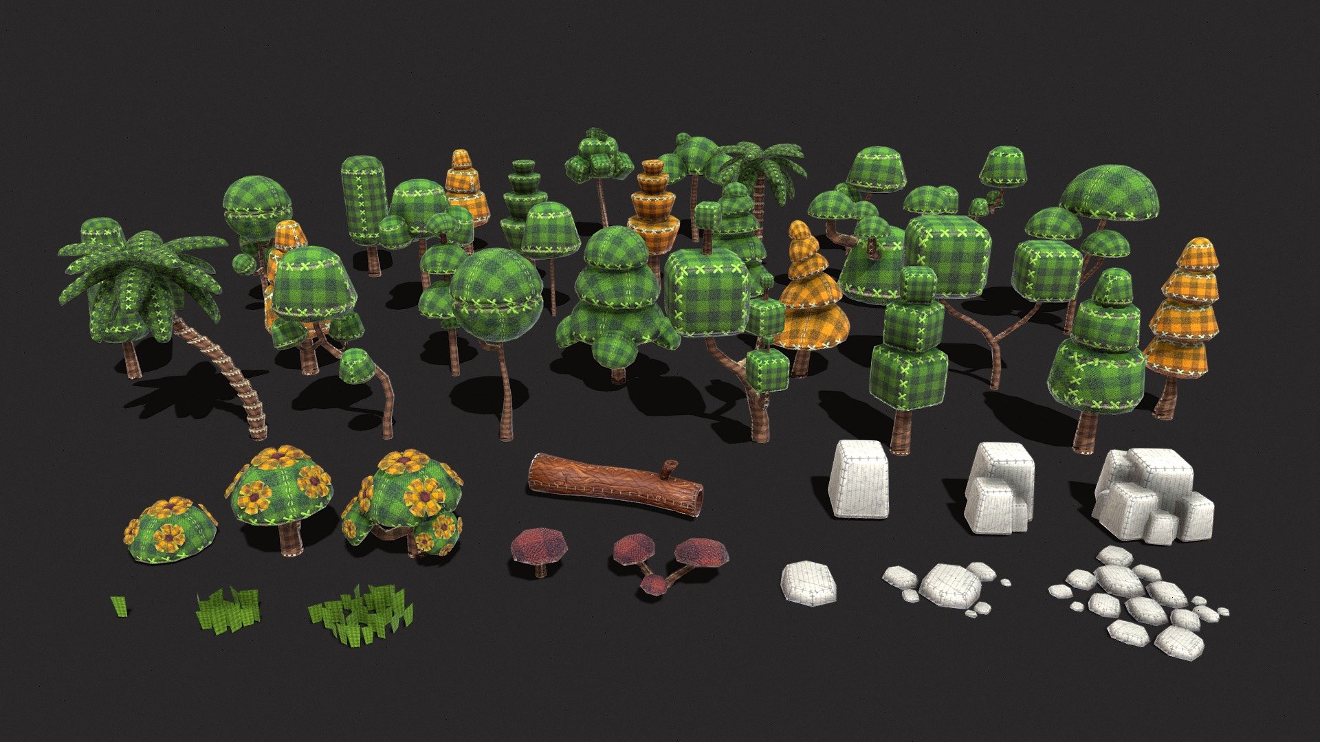 Low Poly Stylize Nature Pack