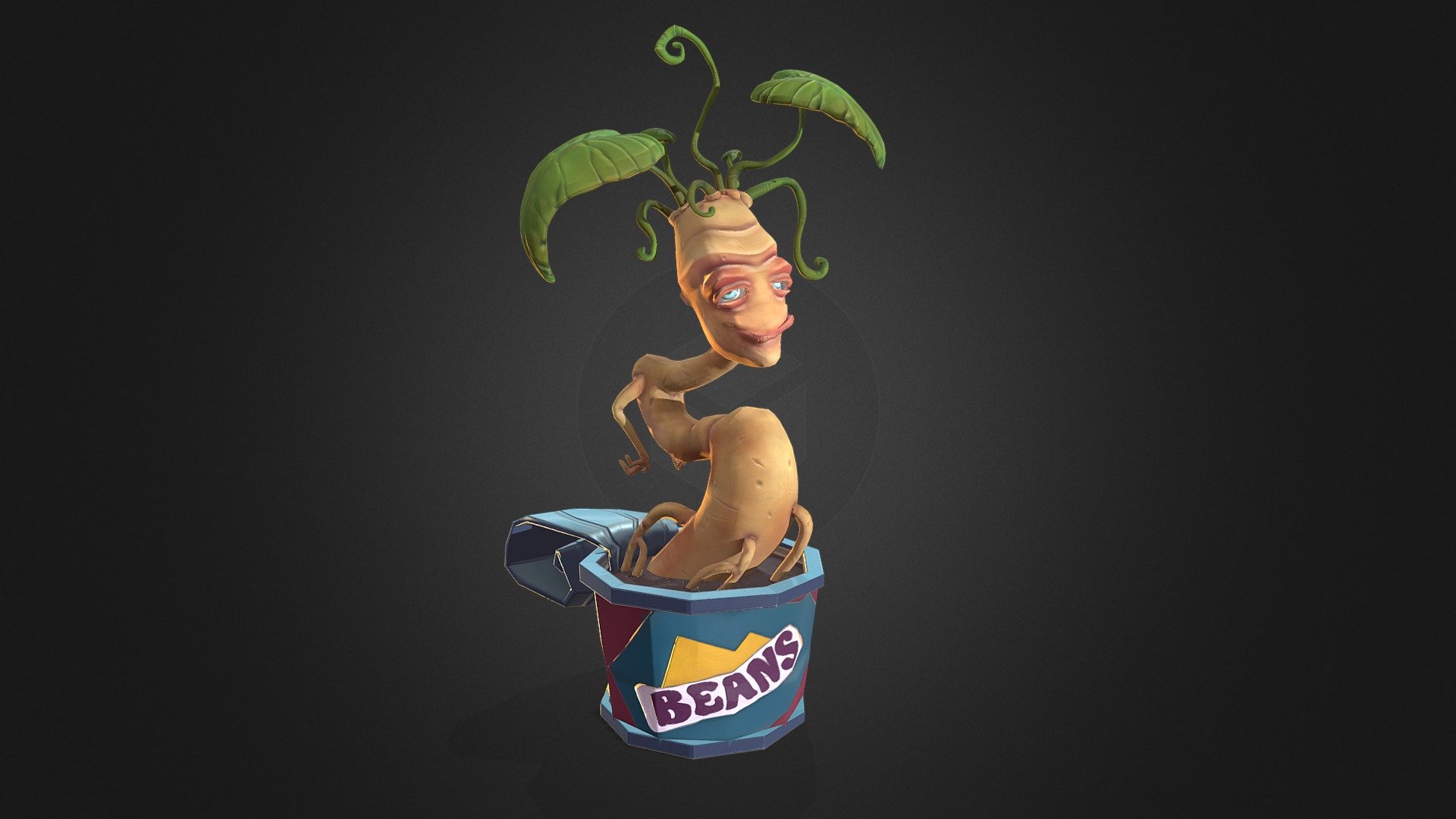 Mandrake 2D concept by Olga Permiakova