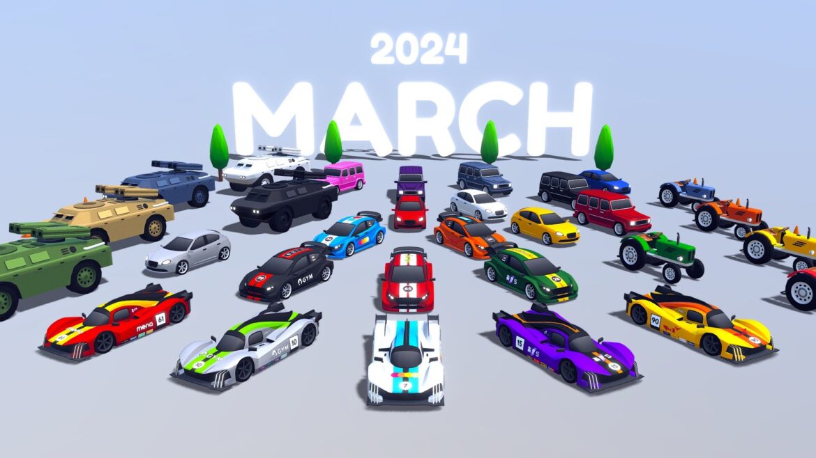 march 2024 arcade ultimate pack 3d model