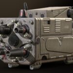 marconi mk iii tv camera 3d model