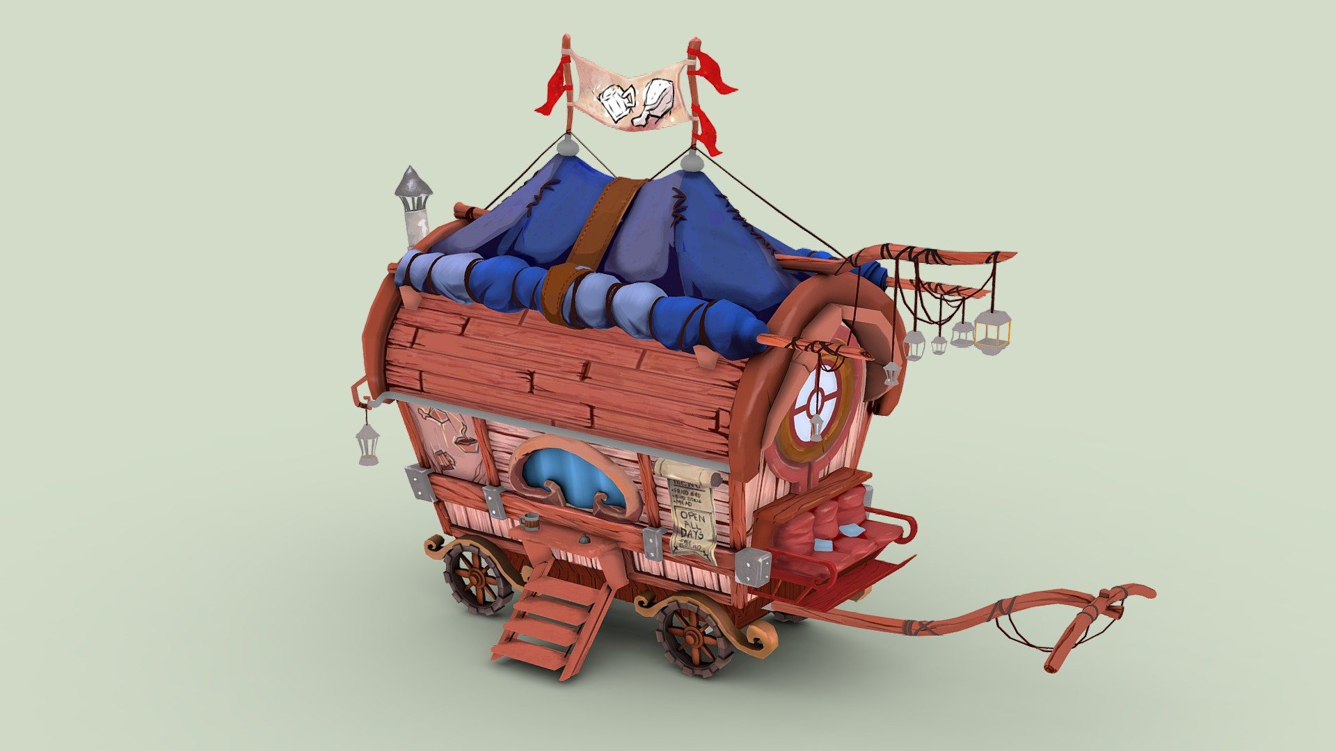 “Medieval Back and Forth” FoodCart