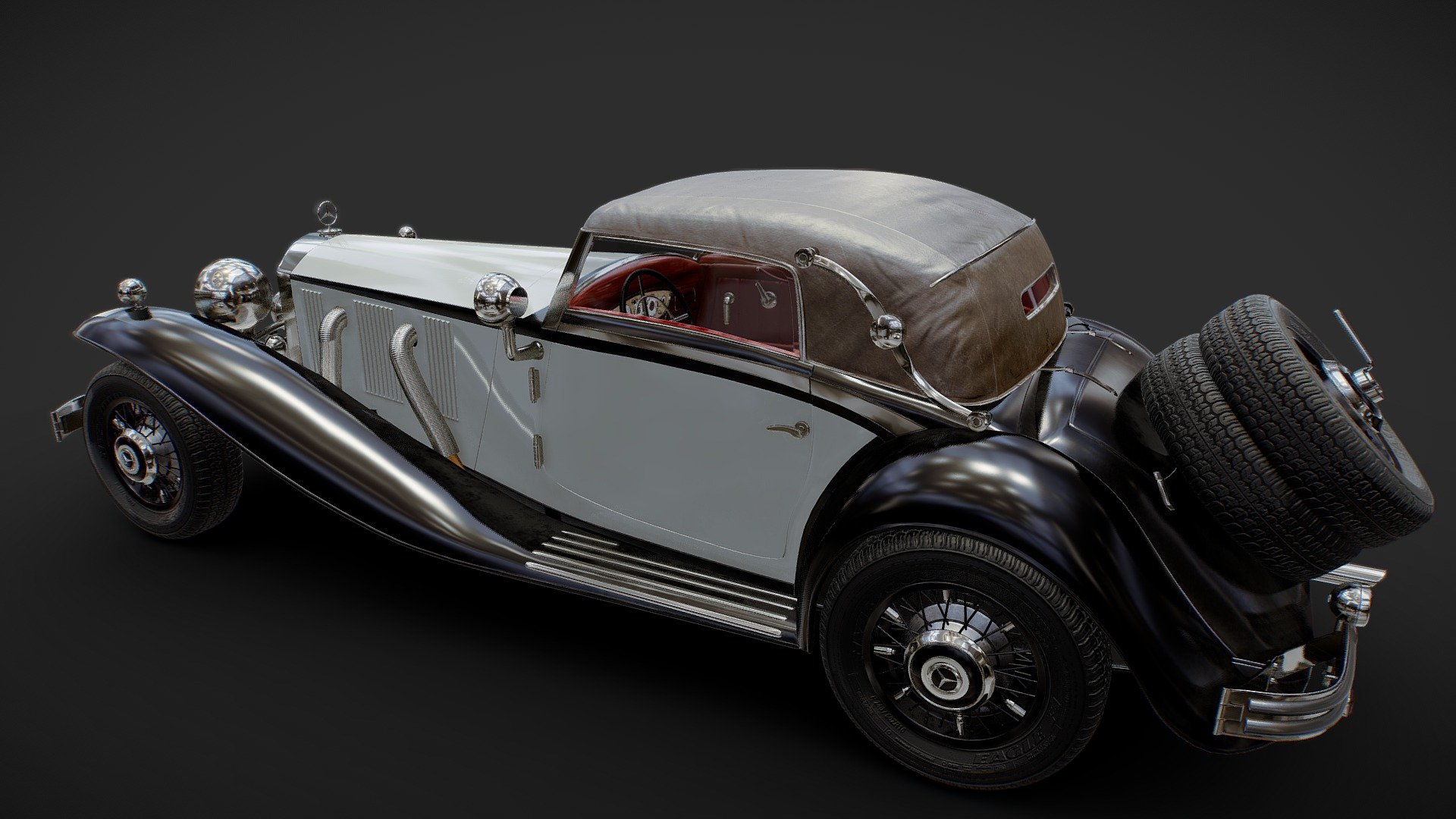 Mercedes-Benz 500K Cabriolet A
