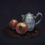 Pomegranate Still Life