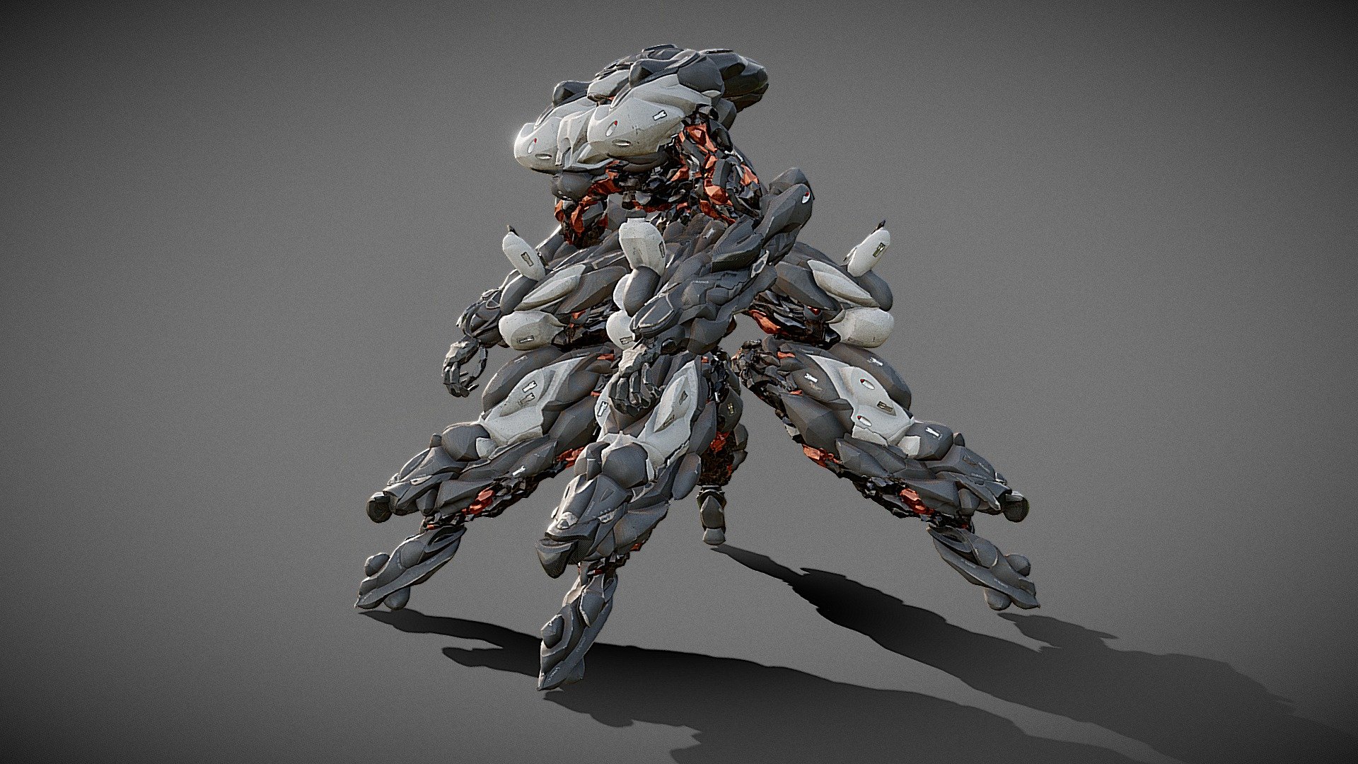 Procedural Hard Surface Modeling Test 32.00