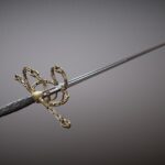 Rapier with”chain” hilt