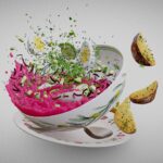 Šaltibarščiai – A Cold Beetroot Soup