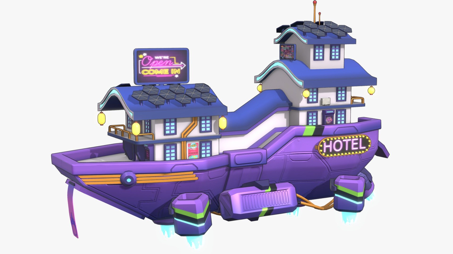 Sci-fi Ship – HOTEL