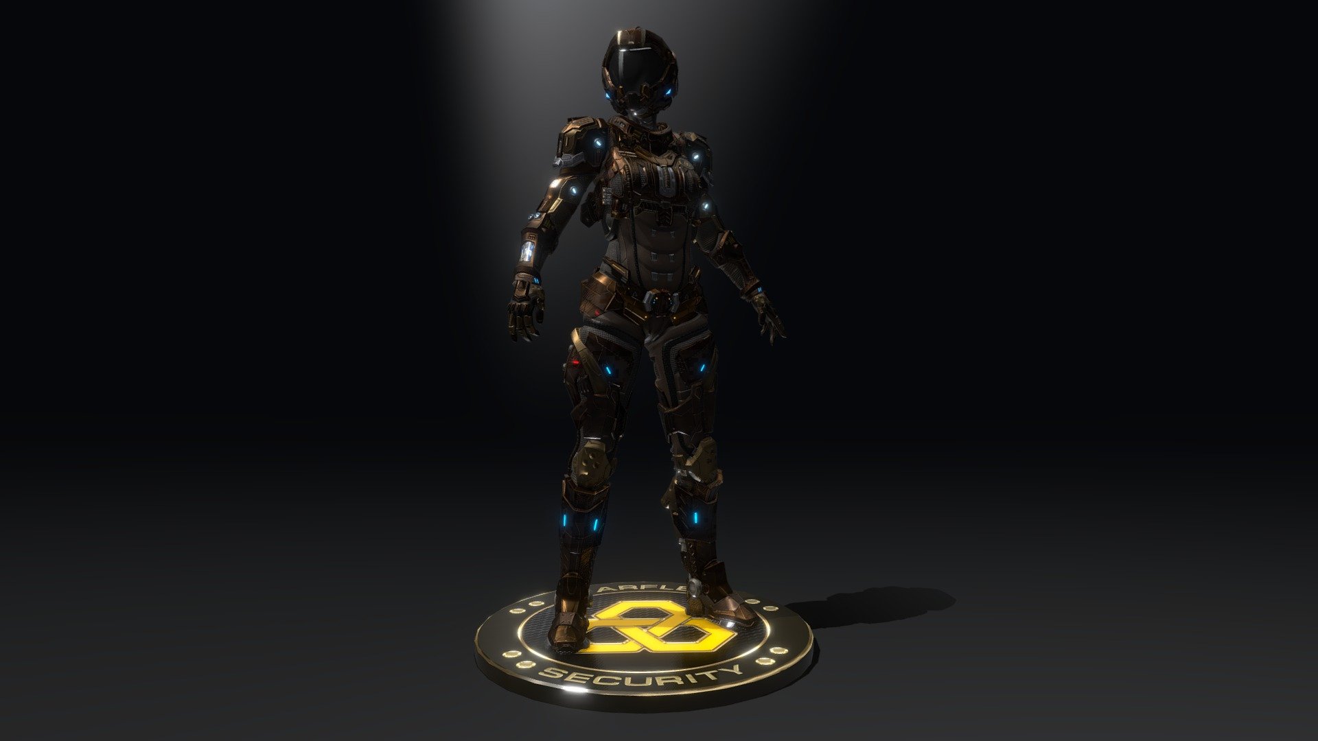Security Exosuit | Female | Star Trek: Theurgy
