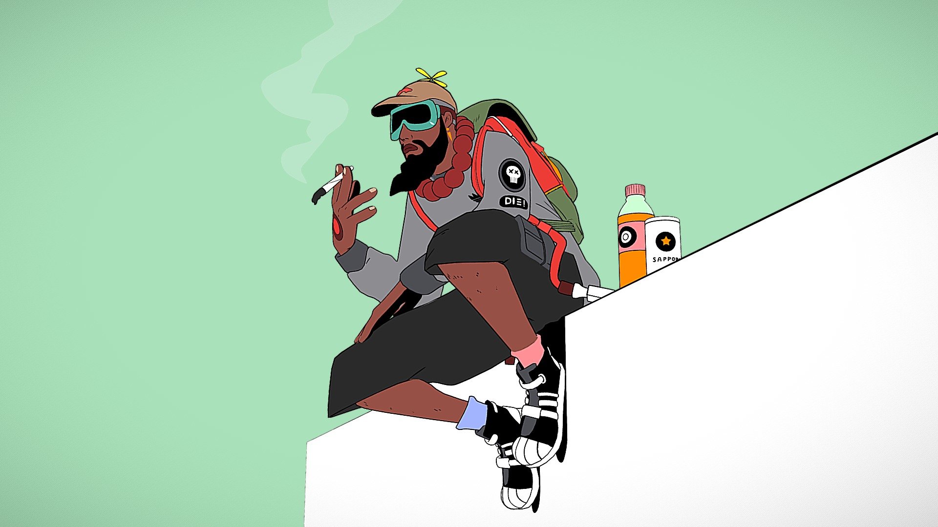 Smoke Break – from DirtyRobot