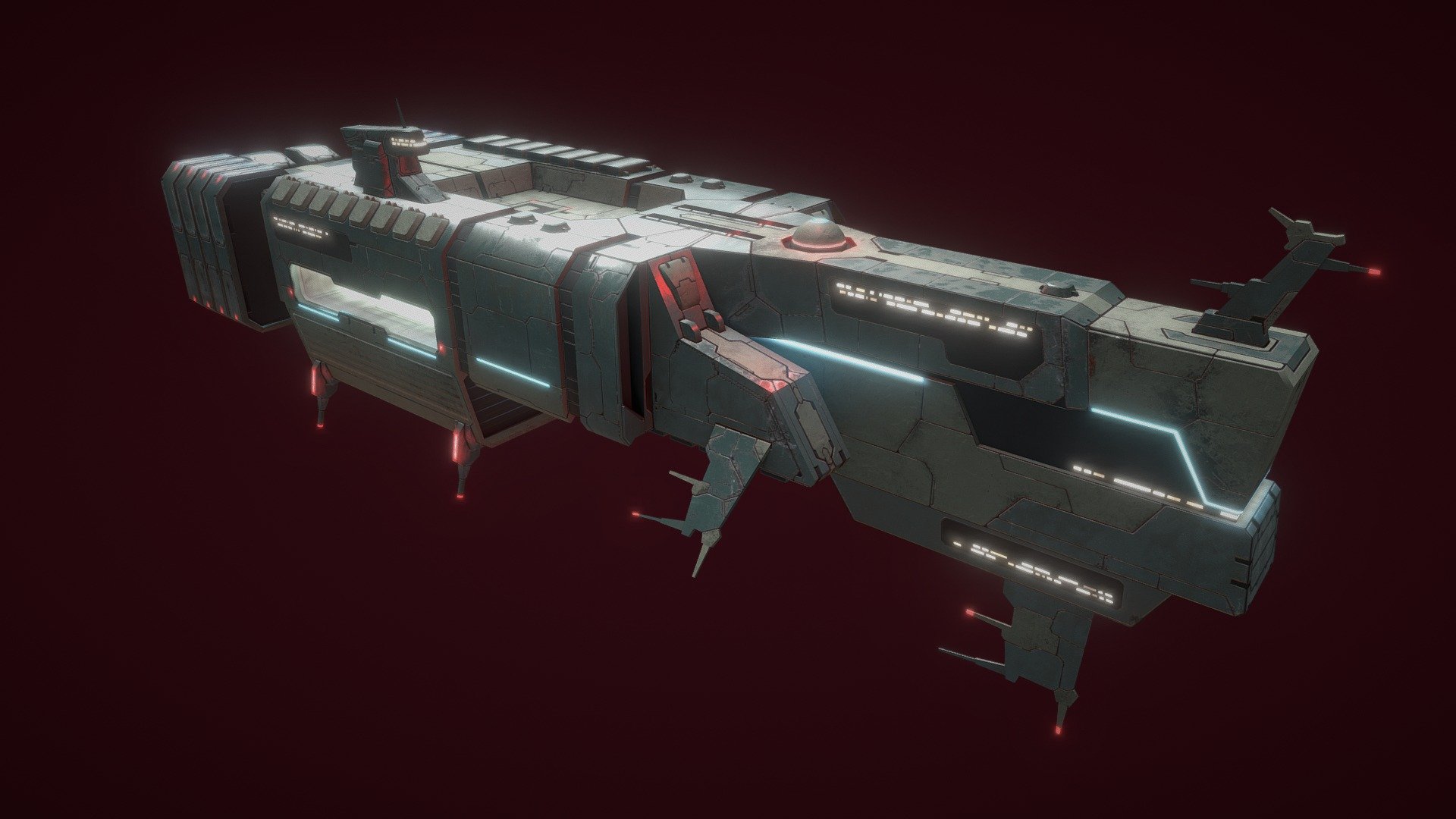 Spaces Ship Transport
