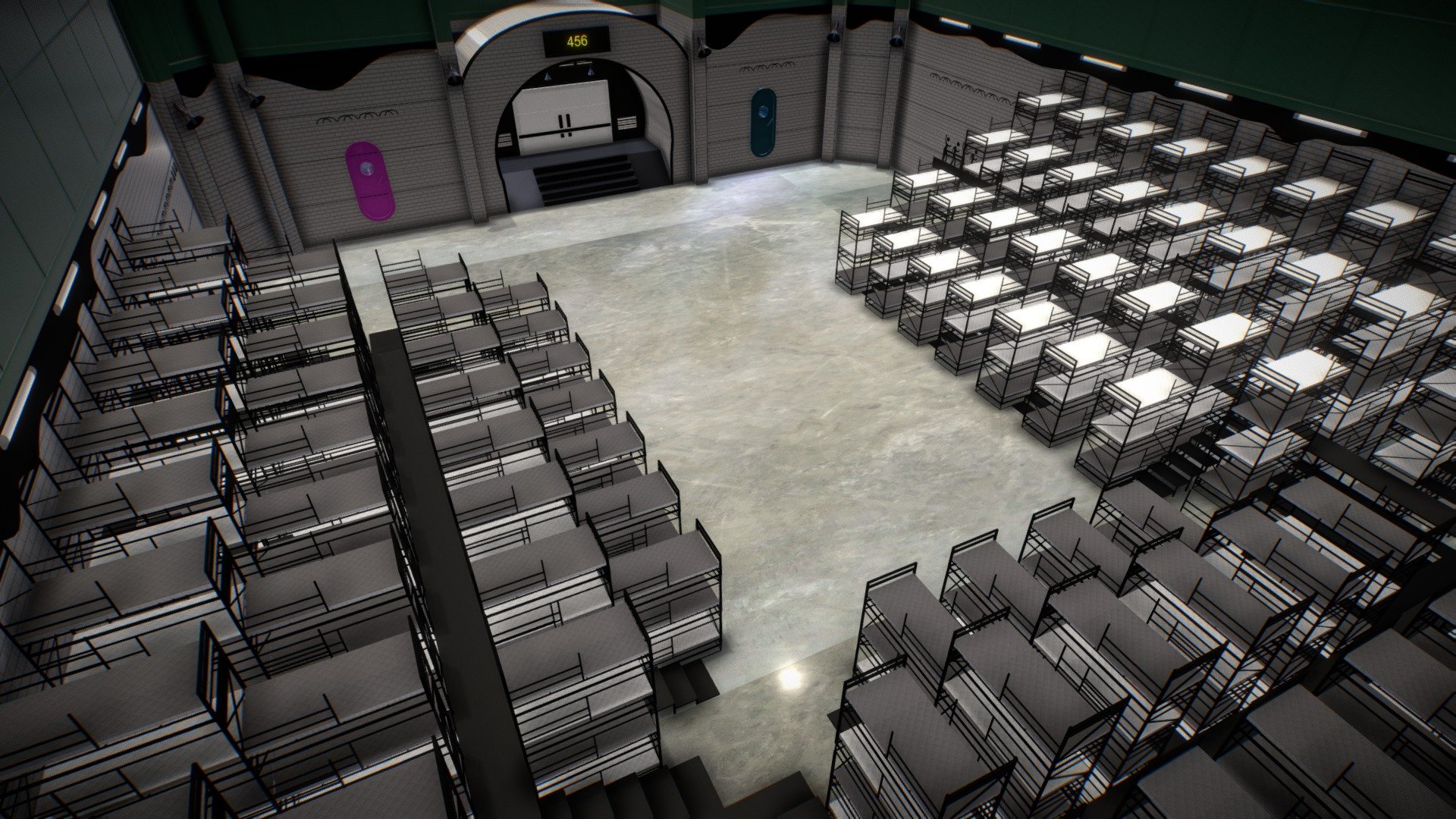 SQUID GAME Master Room map