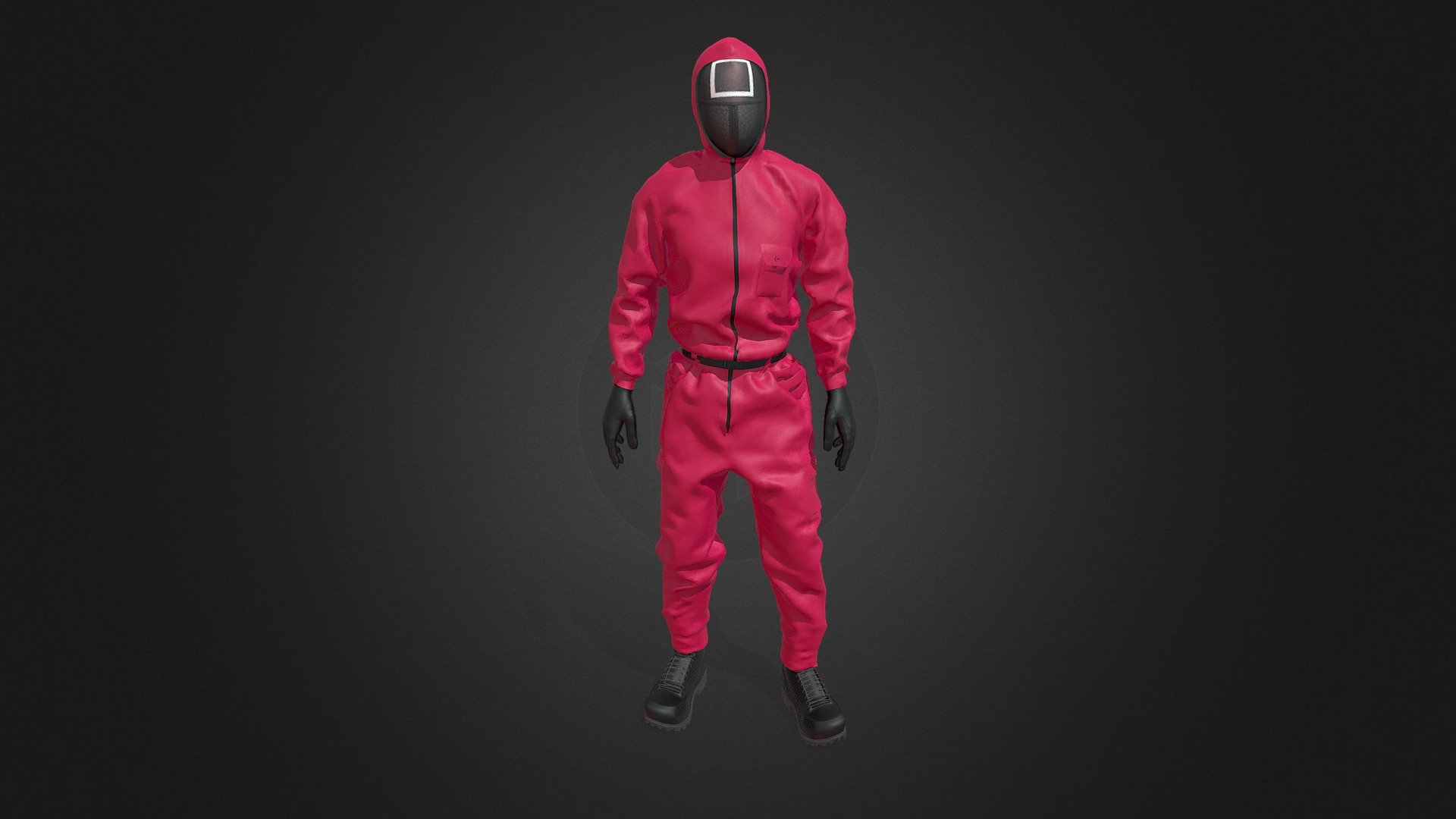 Squid game Pink soldier’s