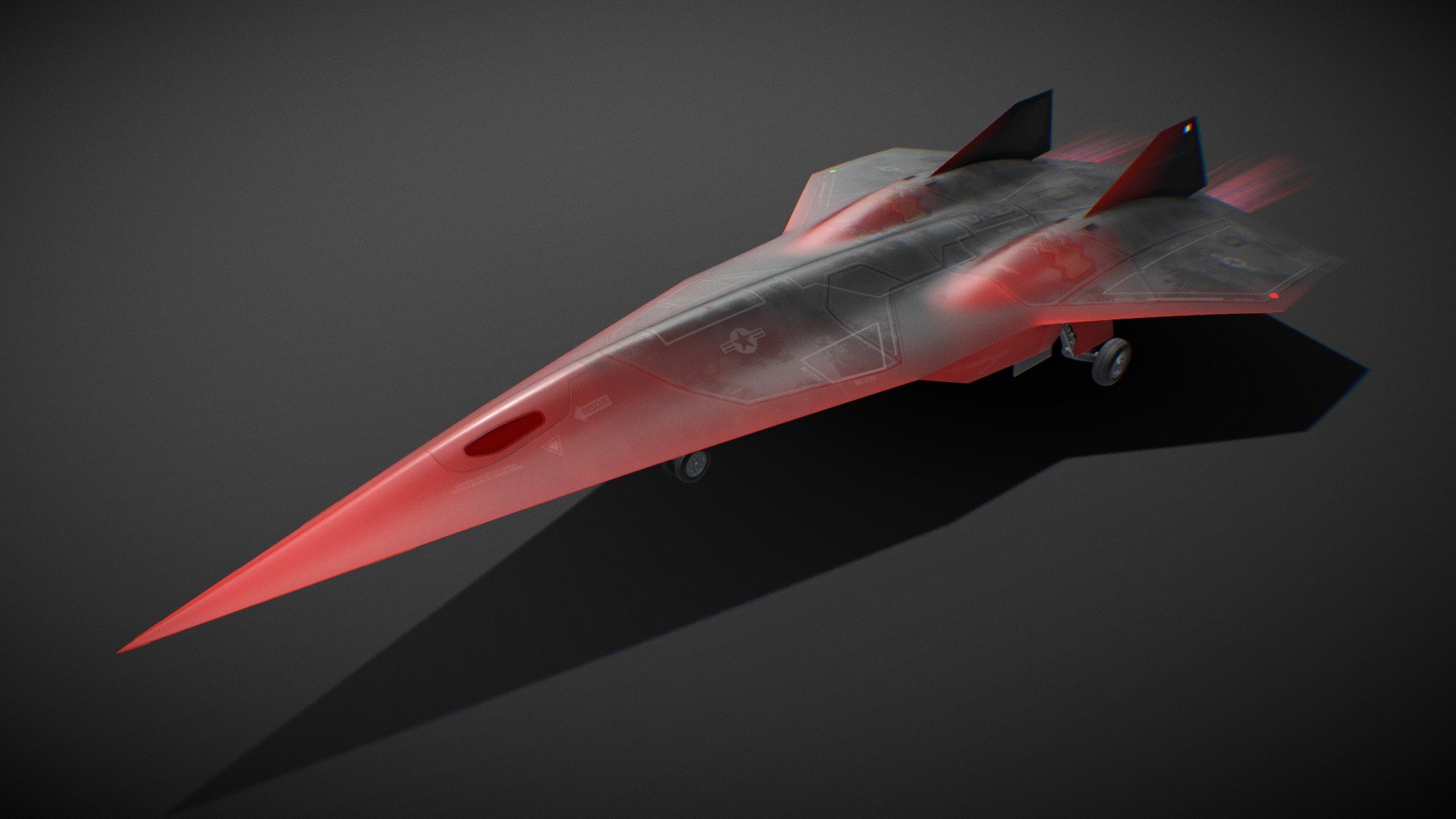 SR-72 Darkstar (Top Gun: Maverick fanart)