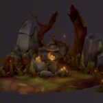 Stylized Fantasy Diorama