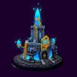 Stylized Guard Tower – Arcane Magic