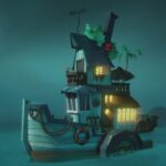 Stylized Steamboat