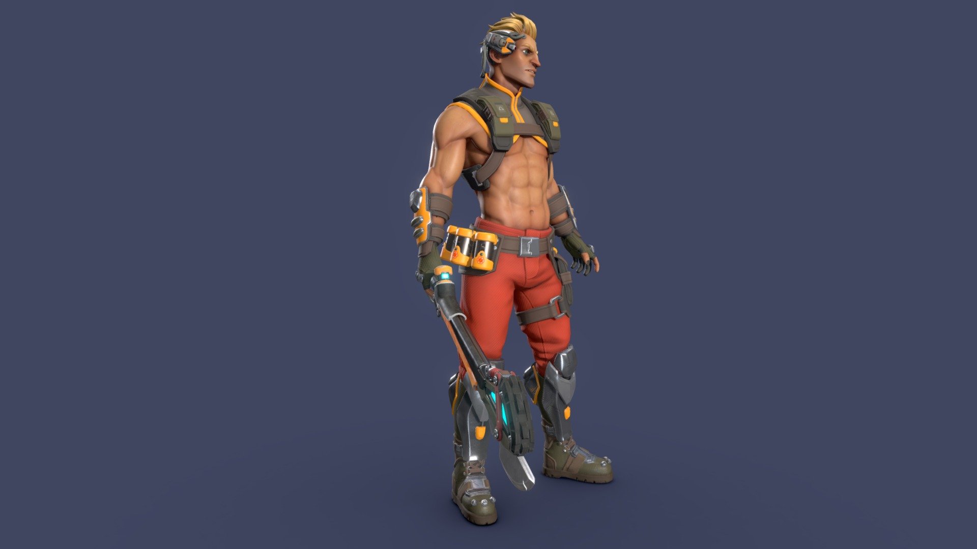 Stylized Wasteland Character