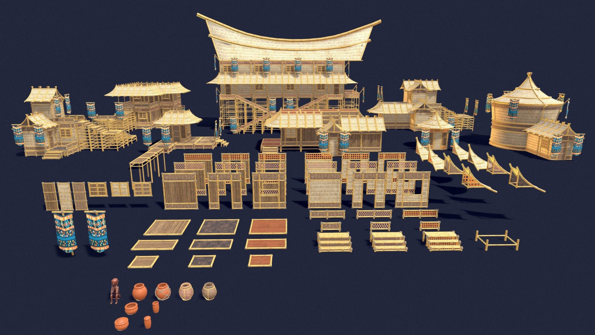 Tribe Modular Asset Pack