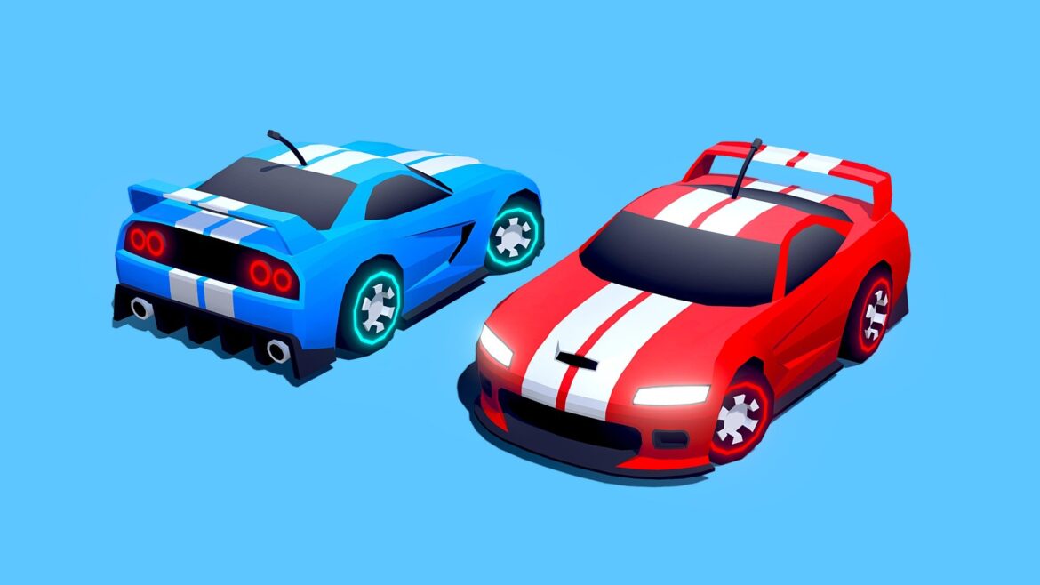 turbo skylab cartoon car 3d model