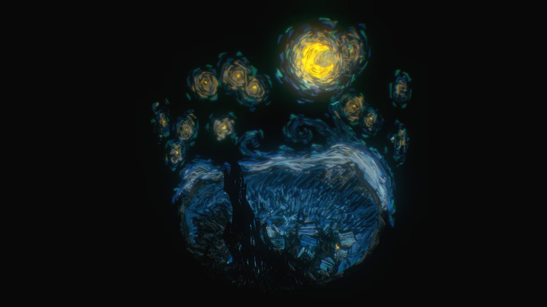 Vincent Van Gogh’s the Starry Night