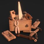 Wooden Instrument Toys Kit