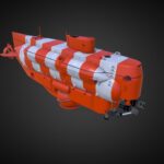 as 40 deep submergence rescue vehicle 3d model