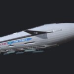 atoms for peace dirigible 3d model