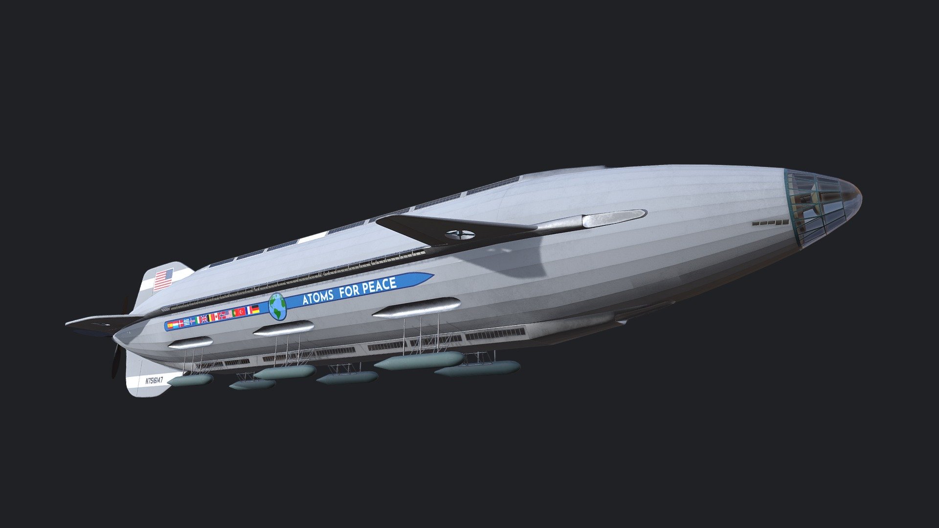 Atoms for peace dirigible