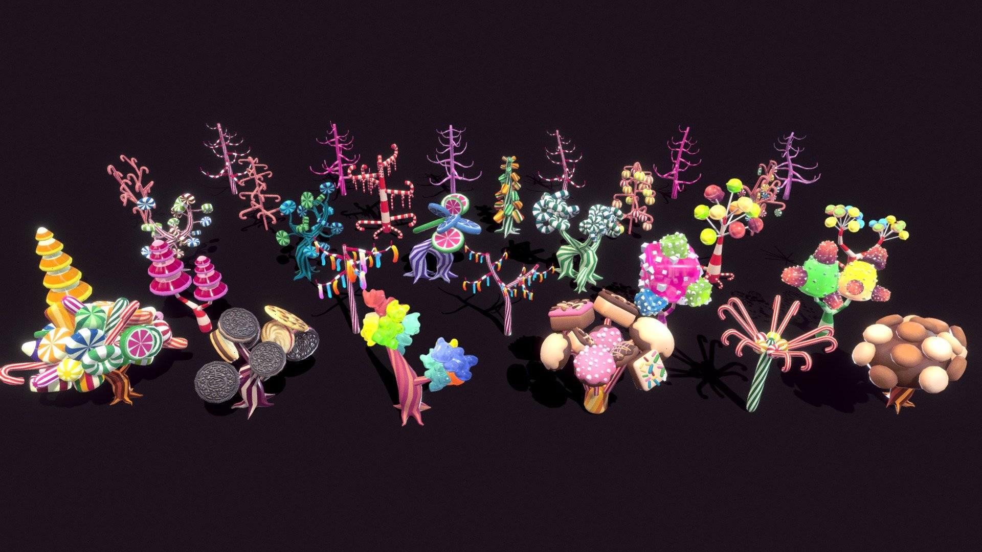 Candy World – Candy Tree