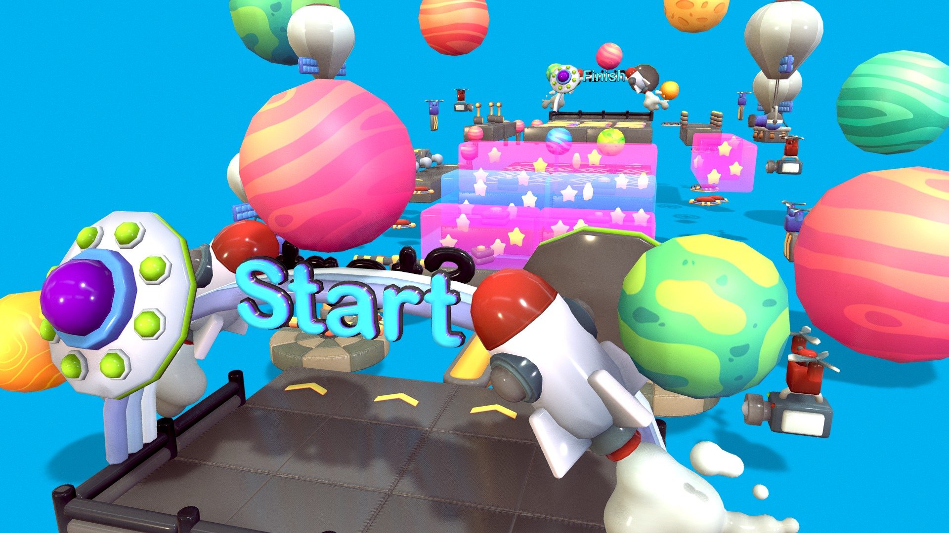 Cute Platformer Asset Pack – Space