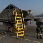 F-117,5 Nightowl toy-style parking