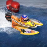 F1 boat racing toy