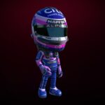 fernando alonso 2022 toy style 3d model