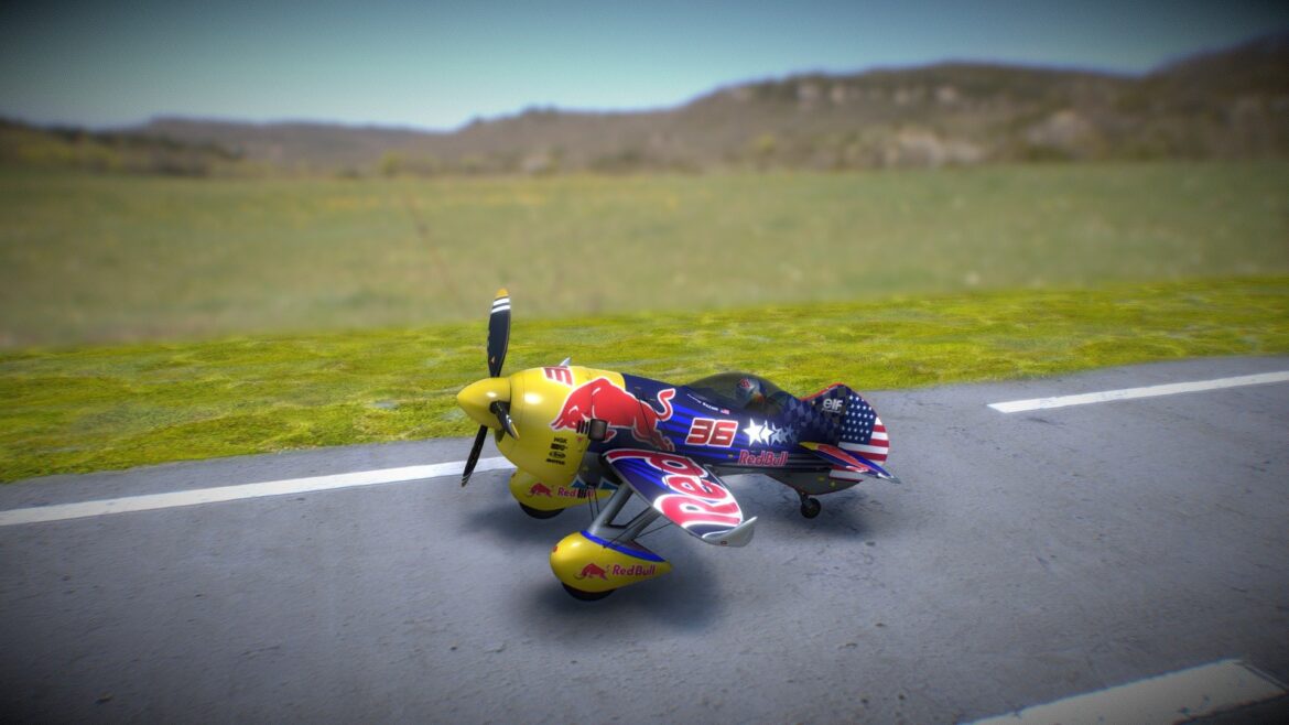geebee r3 fly 3d model