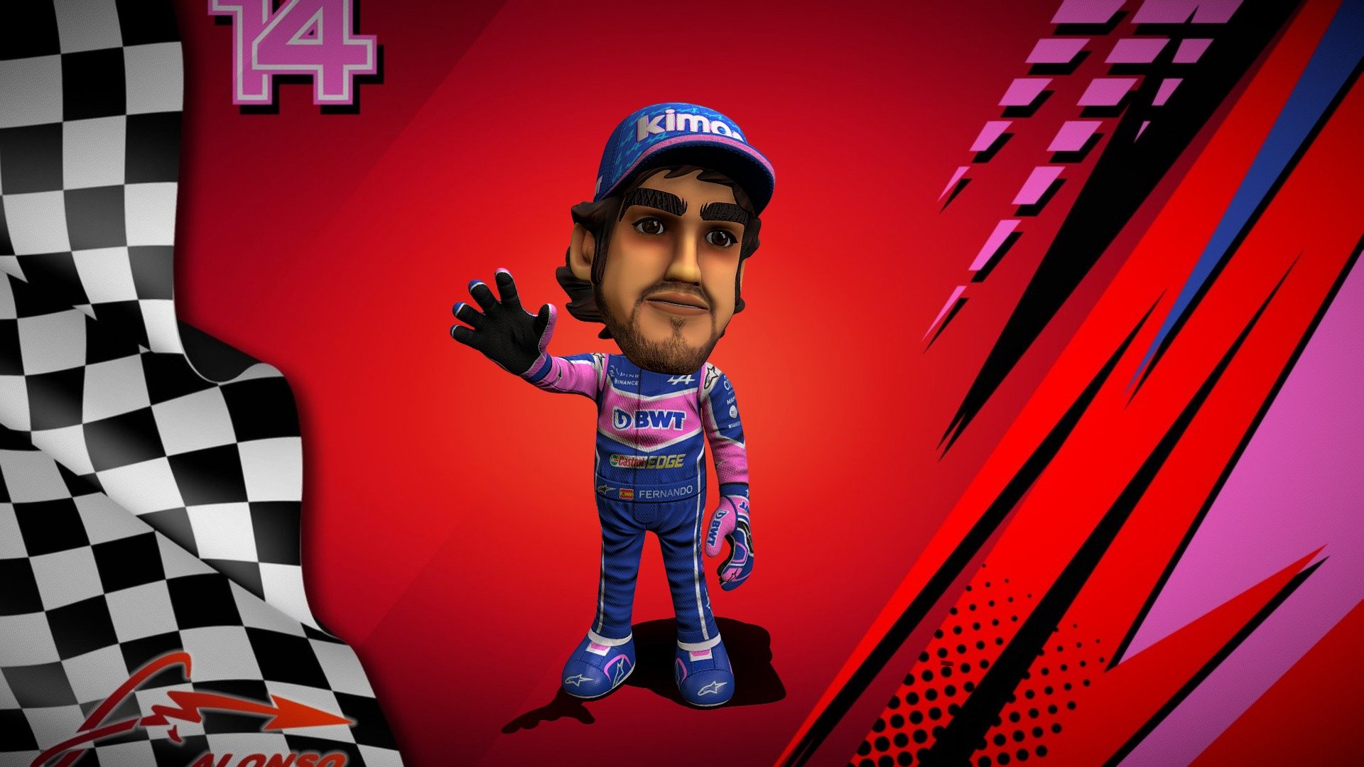 Hello!! from Toy Fernando Alonso