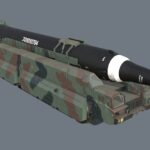 hwasong 12 missile launcher 3d model
