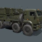 isdm zemledeliye mine laying system 3d model