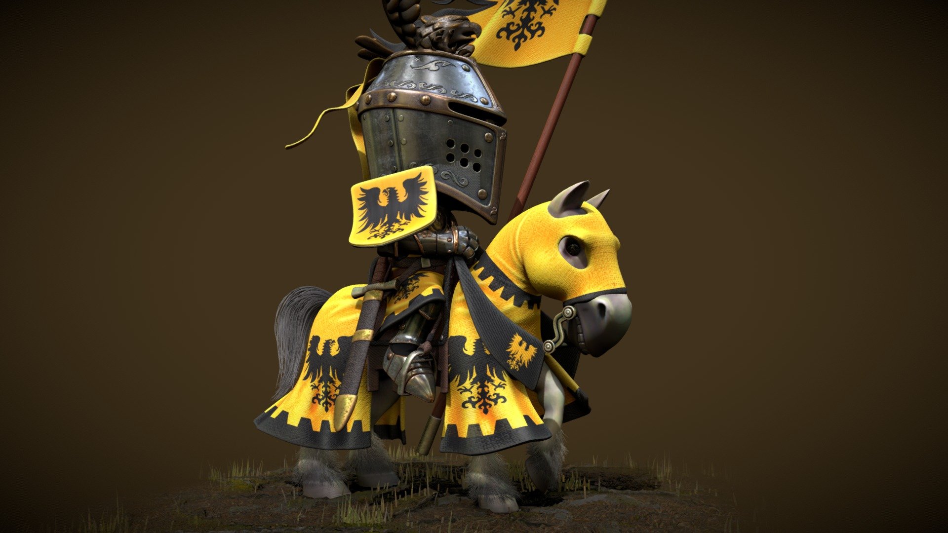 Knight of the eagle caste (toy/style)