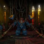 lego spacemarine armouring ritual wh40k 3d model