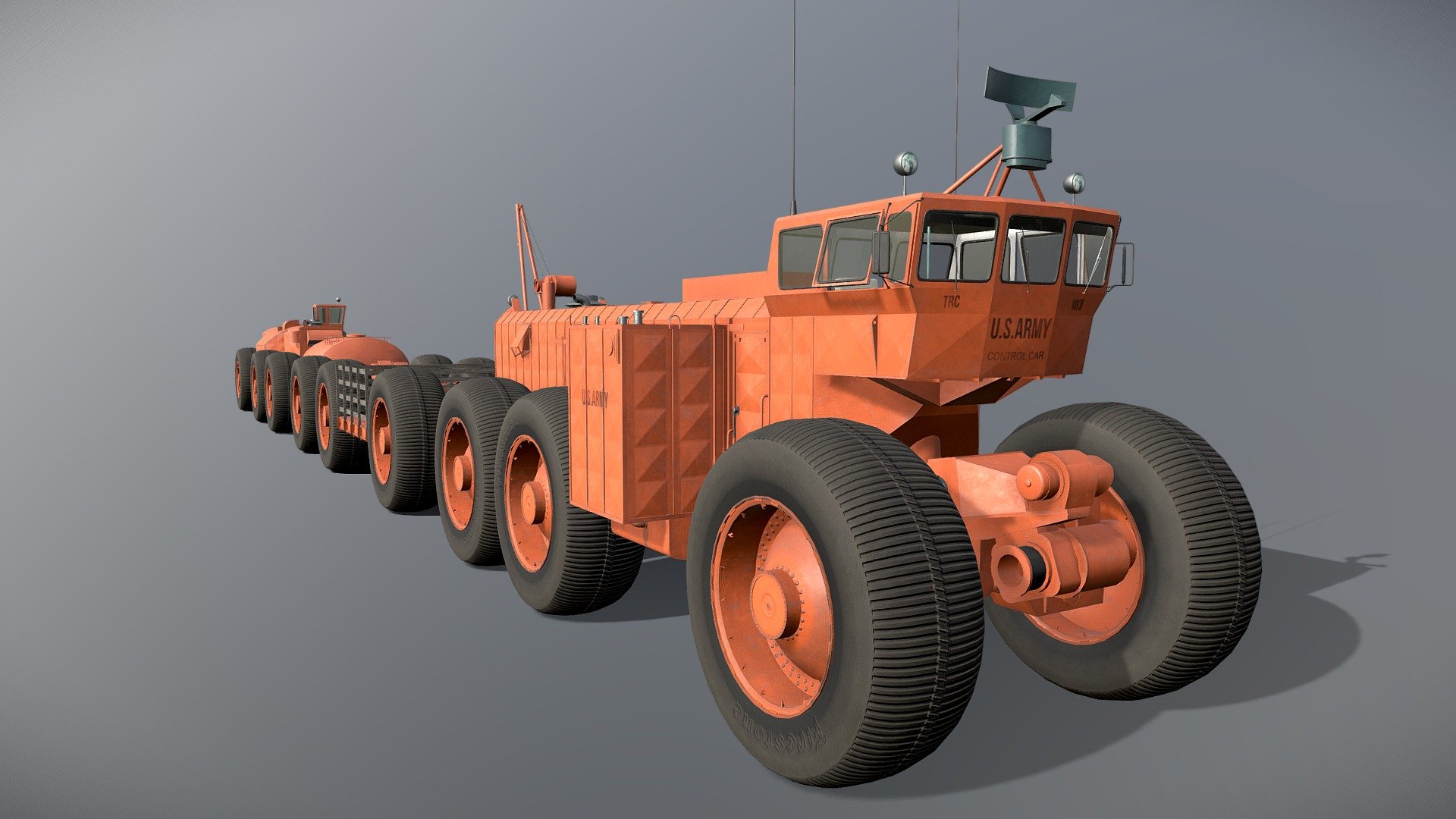 LeTourneau TC-479 mark 2 overland train