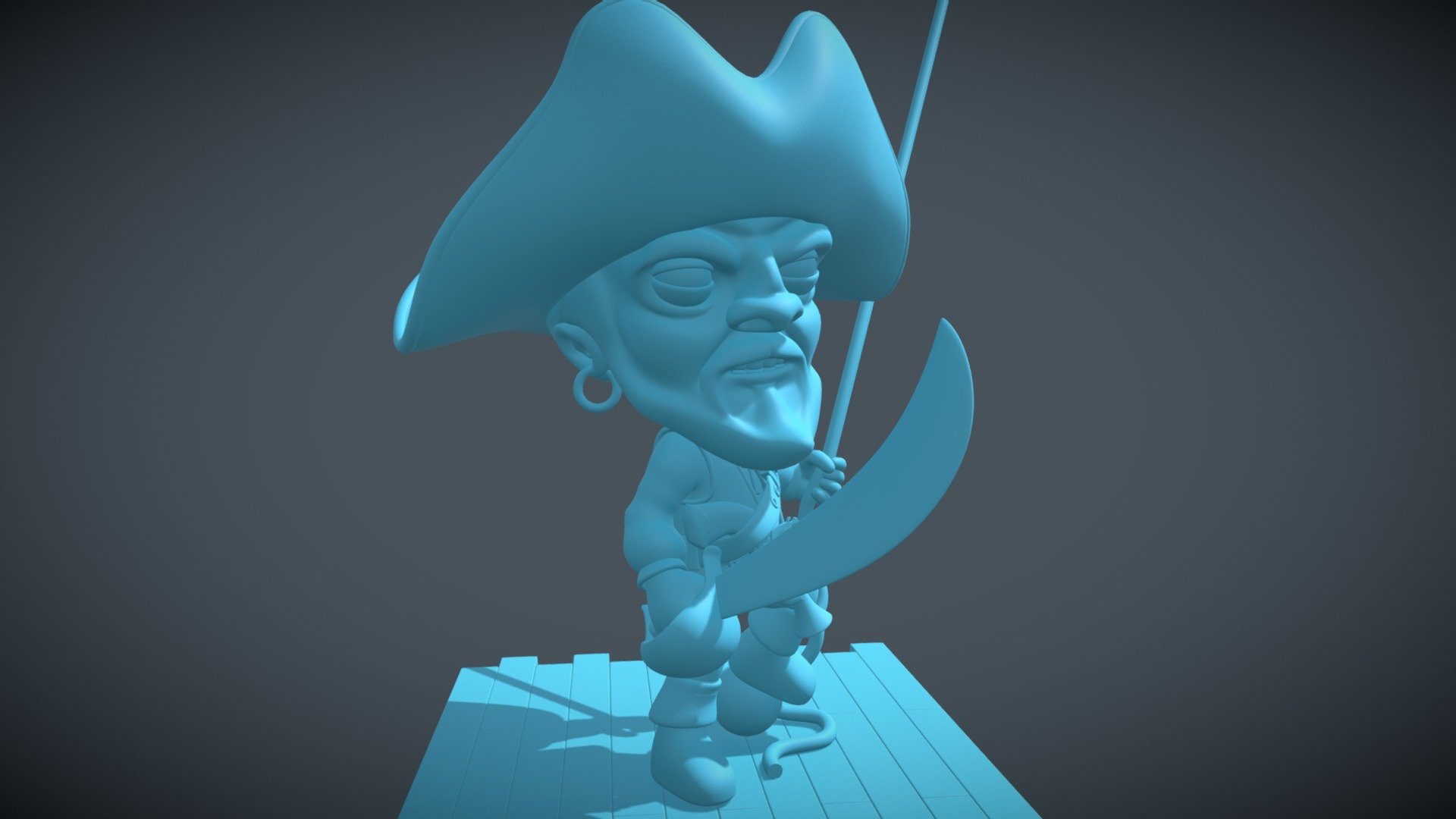 Little pirtare Jack (3dprint)