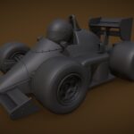 lotus 98t 1986 toy style 3dprint 3d model