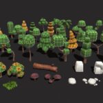 Low Poly Stylize Nature Pack