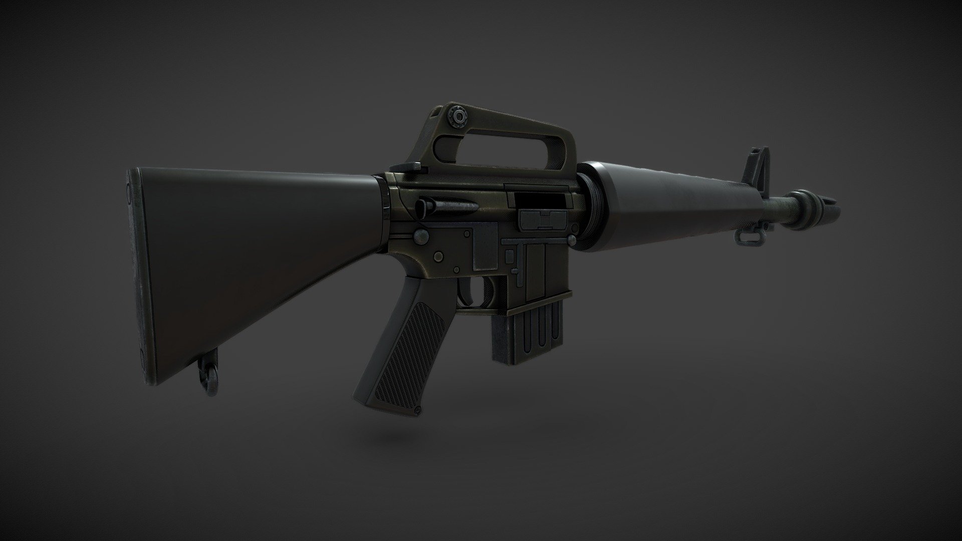M16 rifle toystyle